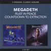 Megadeth 'Classic Albums: Countdown to Extinction/Rust In Peace' 2CD - NUOVO