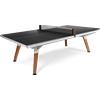 Tavolo Ping Pong Origin Outdoor - Bianco Fabric Net + Fixed Net (+ 150€), Light Stone