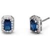 MAMI Srl VERAME' ORECCHINI ANASTASIA ARGENTO BLU