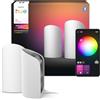 Philips Hue Play Smart LED Wall, Confezione da 2, Bianco