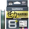 Shimano Trecciato Kairiki 8+ Multi Color 0.230mm, 22.5Kg, 300m