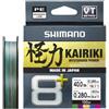 Shimano Trecciato Kairiki 8+ Multi Color 0.280mm, 30.4Kg, 300m