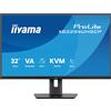 iiyama ProLite XB3294UHSCP-B1 Pannello VA 4K da 32 con USB-C (95 W), switch KVM e PiP/PbP