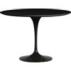 Knoll Saarinen Tavolo Tulip Ø 107 Laminato Nero