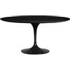 Knoll Saarinen Tavolo Tulip Ø 152 Laminato Nero