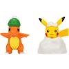 Pokémon Pokemon Battle Figure-Xmas Holiday, Pikachu+Charmander