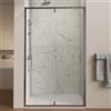 Parama Nicchia slim a battente 90cm profili cromati vetro 6mm trasparente anticalcare con cerniere h190 | Lerici