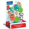 Clementoni - Giostra Round & Round da Tavolo Animali 12/36+ M