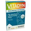 Named - Vitadyn Magnesio e Potassio Alkalino Integratore Stanchezza E Affaticamento Confezione 10 Bustine