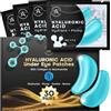 AURAE Patch Occhi con Acido Ialuronico (30 paia) - Patch Occhiaie e Borse, Niacinamide, Idratazione Intensa, Effetto Rimpolpante, Effetto Rinfrescante