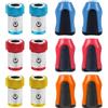 Tinoaly 6pz Supporti per Anelli per Viti Magnetici con 6pz Magnetizzatore, Set di Supporto per Viti Magnetiche Anello Magnetico per Cacciavite per Cacciavite Esagonale da 6,35mm e Punte di Potenza