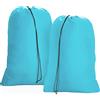OTraki 2 Pezzi Sacco Panni Sporchi,60 x 80 cm Sacco Portabiancheria Sporca da Viaggio,Borsa Organizer con Coulisse,Borse Portaoggetti Pieghevole Salvaspazio per Dormitorio Lavanderia Bagno