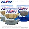 Nissin Pastiglie freno NISSIN : 2 Coppie anteriori 2P-281ST + 1 Coppia Post. 2P-244NS