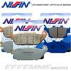 Nissin Pastiglie freno NISSIN : 2 Coppie anteriori 2P-202ST + 1 coppia post. 2P-204NS