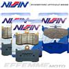 Nissin Pastiglie freno NISSIN: 2 Coppie Anteriori 2P-287ST + 1 Coppia Post. 2P-319NS
