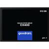 Goodram CX400 gen.2 512 GB 2.5' Serial ATA III 3D SSDPR-CX400-512-G2