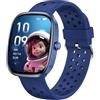 Tynggko Orologio Smartwatch Bambini, Orologio Fitness Tracker Smart Watch con 100 Modalità Sport, 2 Giochi Puzzle, Cardiofrequenzimetro, Sveglia, Regalo Smartwatch per Bambino 6+ Anni Regalo (Blu)