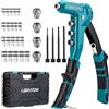 Dado Rivettatrice Professionale Da 9,5", Pistola per Rivetti Inserti Filettati,