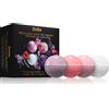 Delia Cosmetics Fizzing Bath Bombs Floral Mix 4x100 g