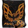 LOGOVISION Pontiac Firebird Eagle Logo Coperta super morbida al tatto setoso - 152 x 127 cm