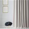 HPD Half Price Drapes Tende oscuranti in tinta unita, 127 x 120 cm (1 pannello), BOCH-171113-120, beige alabastro