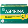 BAYER SpA Aspirina C, contro sintomi di Raffreddore, Influenza e Febbre, 400 mg di Acido Acetilsalicilico + 240 mg di Vitamina C, antinfiammatorio e analgesico, 20 Compresse Effervescenti