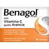 RECKITT BENCKISER H.(IT.) SpA BENAGOL GUSTO ARANCIA per il mal di gola - 16 pastiglie