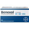 BAYER SpA Benexol, Trattamento per Carenza di Vitamine Gruppo B, a base di Vitamina B1, B6, B12, 20 Compresse Gastroresistenti