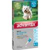 ELANCO ITALIA SpA Advantix Spot On Cani PER CANI oltre i 4 Kg fino ai 10 Kg 4 Pipette Monodose