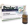 HERING Srl Prolac 10 Hering - Integratore a base di fermenti lattici vivi - 10 flaconcini da 8 ml