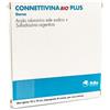 FIDIA FARMACEUTICI SpA ConnettivinaBio Plus - 10 Garze impregnate per ferite cutanee - 10 x10 cm