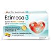 ALFASIGMA SpA Ezimega 3, Integratore per il Colesterolo a Base di Monacolina K, Resveratrolo, Coenzima Q10, Lp-Ldl Probiotico Lactobacillus Plantarum, Acido Folico, utile per il controllo di colesterolo e trigliceridi, 20 Compresse