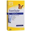 ABBOTT DIABETES CARE ITALIA FreeStyle Optium Strisce Reattive Controllo Glicemia 25 Pezzi