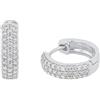 s.Oliver Orecchini in argento sterling 925/acciaio inossidabile da donna, orecchini, forniti in confezione regalo per gioielli