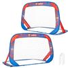 COLORBABY Set di 2 porte da calcio pop-up FC Barcelona, licenza ufficiale, 120x80x80 cm, borsa per il trasporto inclusa, struttura pieghevole, montaggio immediato, uso esterno, dai 3 anni (77596)