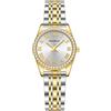 CIVO Orologio Donna Acciaio Analogico: Vintage Oro/Argento Diamanti Quadrante Effetto Sole Orologio - Impermeabile Quarzo Regolabile - Adatto alle donne per Viaggio Shopping e Festa