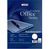 herlitz LANDRÉ Fogli protocollo Lineatura 21, a righe Office, 80 g/m² Papier