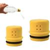 WOUYTPE 2 Pezzi Bidet Portatile da Viaggio, Tappo di Plastica per Bottiglie, Bidet Portatile Compatibile con Qualsiasi Bottiglia, Adatto per Doccia Privata, Lavaggio All'aperto, Innaffiare I Fiori