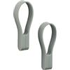 Zone Denmark Loop - Clip per asciugamani, ganci magnetici, clip per asciugamani, 9 cm, 2 pezzi, verde Matcha