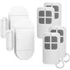 Chatthen Allarme Porta, eMylo 120 Db Allarme Finestre Magnetico Senza Fili, Sensori Porte E Finestre Con Batteria Per Antifurto Sistema Sensori Di Sicurezza Domestica Per Negozi(2 Pacco)