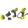 Ryobi R18IWPI-115G, Kit di Utensili 18V One+ a batteria, Avvitatore a Impulsi + Compressore + 1 Batteria 1.5Ah + Caricabatterie