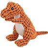 Qcwwy Giocattoli per Cani di Dinosauro Farciti, Giocattoli per Cani di Peluche con Squittii di Draghi per Cani Giocattoli per Cani Cigolanti Svegli Giocattoli da Masticare per Cani di Taglia Piccola e Media