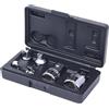 KS Tools 918.0106 CHROMEplus Serie di Bussole di Maggiorazione e Riduzione, 6 Pezzi, 1/4+3/8+1/2