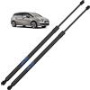 Koaudb 2x Ammortizzatori Posteriori per Citroen C4 Grand Picasso 2 2013 Onwards | per Grand C4 Spacetourer 2013 Onwards Nero Pistoncini Portellone Molle a Gas Ammortizzatori Cofano Posteriore per 9806879280