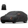 X Autohaux Telo copriauto per Tesla Model Y 2020-2025 210D-PU, copertura completa per tutte le condizioni atmosferiche, con cerniera porta, impermeabile, antivento, protezione da sole, pioggia, neve