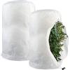 GOUYENG Cappuccio Protezione Piante,2 Pezzi Telo Protezione Piante 80×100 cm,Sacco di Proteziones Invernale per Piantes,Proteziones Invernale Piantes,Copertura Invernales Antigelo per Piantei