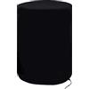KUEZCVYA Copertura per serbatoio dell'acqua piovana, tessuto Oxford, resistente alle intemperie, copertura per barbecue, diametro 65 cm, altezza 95 cm, impermeabile, antistrappo, per secchi, barbecue, mobili e