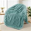 Exclusivo Mezcla Coperta in Pile Reversibile, Leggera e Morbida, 130x150 cm