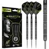 WINMAU - Michael Van Gerwen MVG Edizione Firmata - 22g - 90% Tungsteno - Set di Freccette Professionali con Punta in Acciaio e Alette e Terminali (Alberi)