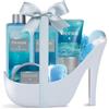SPA LUXETIQUE Beauty Set per donne,8PC Regalo Donna Compleanno, Rosa Profumo Spa con Gel Doccia, Regali San Valentino per Lei,Set Regalo per il Bagno,Set Benessere per Donne, Regalo Festa della Mamma